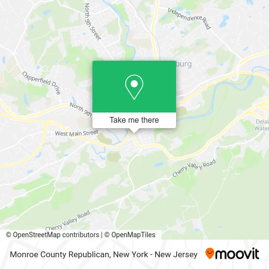 Monroe County Republican map