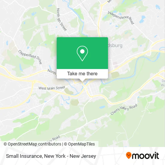 Small Insurance map