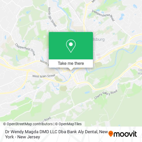 Mapa de Dr Wendy Magda DMD LLC Dba Bank Aly Dental