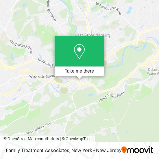 Family Treatment Associates map
