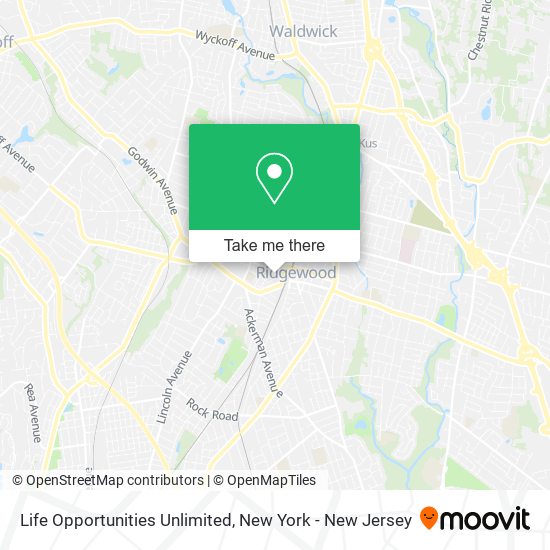 Life Opportunities Unlimited map