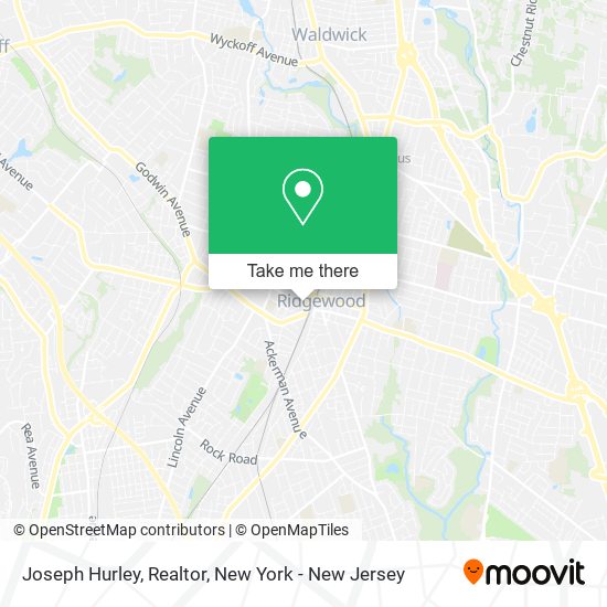 Mapa de Joseph Hurley, Realtor