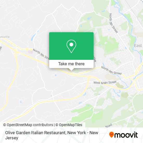 Olive Garden Italian Restaurant map