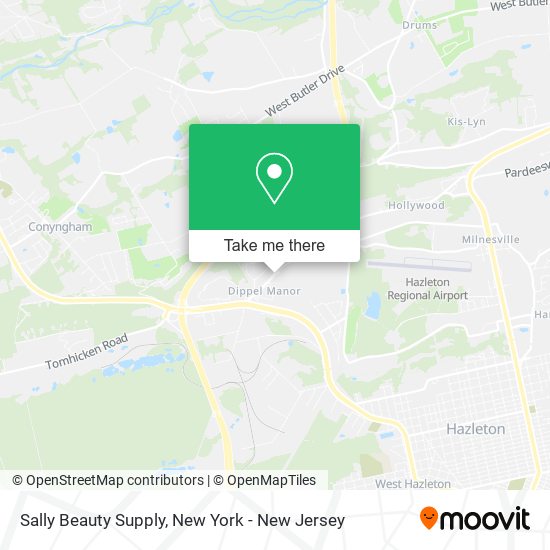 Sally Beauty Supply map