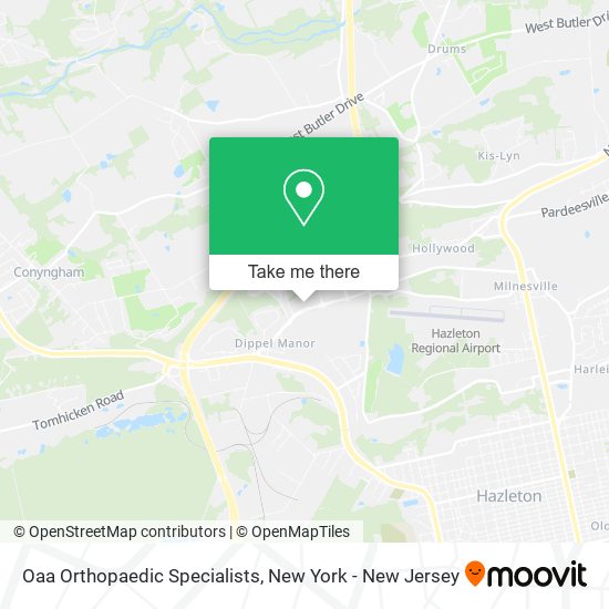 Mapa de Oaa Orthopaedic Specialists