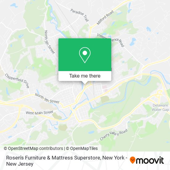 Mapa de Rosen's Furniture & Mattress Superstore