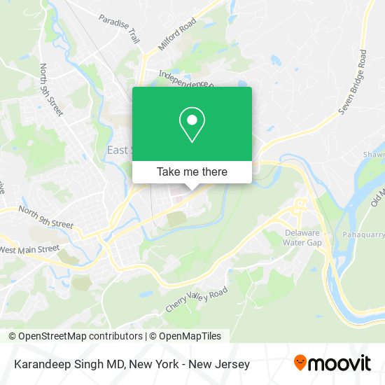 Karandeep Singh MD map