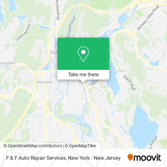 F & F Auto Repair Services map