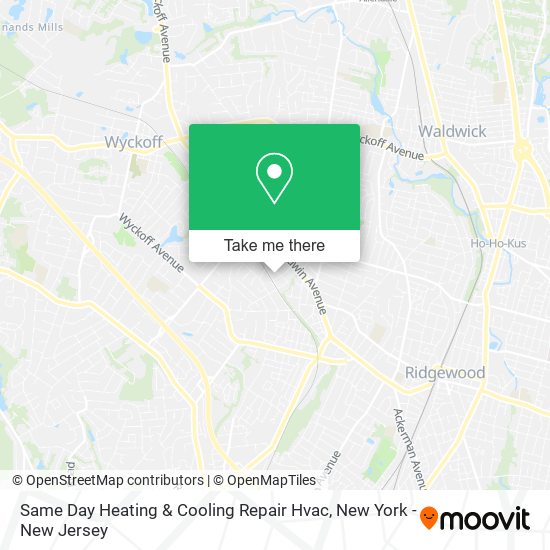 Mapa de Same Day Heating & Cooling Repair Hvac