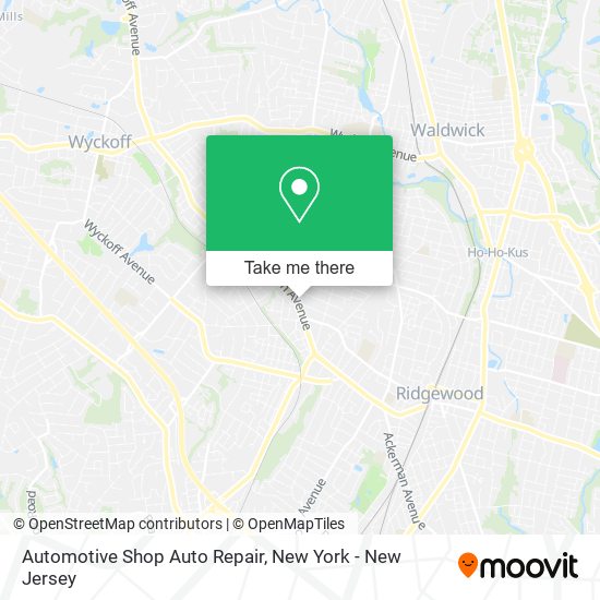 Mapa de Automotive Shop Auto Repair