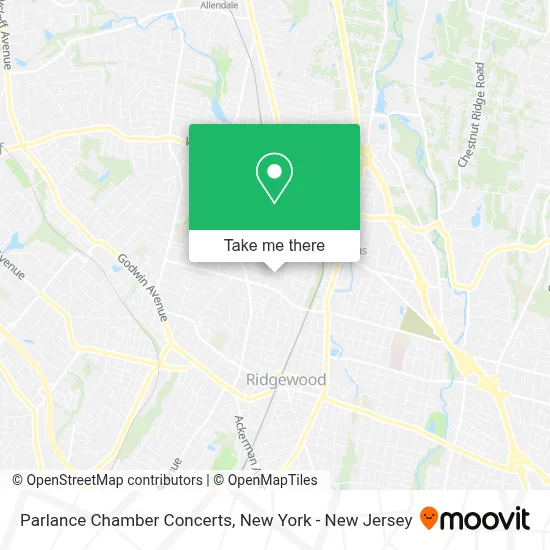 Parlance Chamber Concerts map