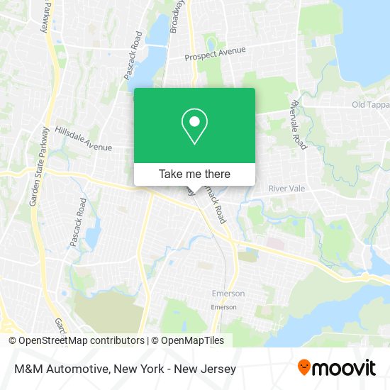 M&M Automotive map