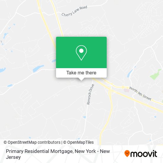 Primary Residential Mortgage map