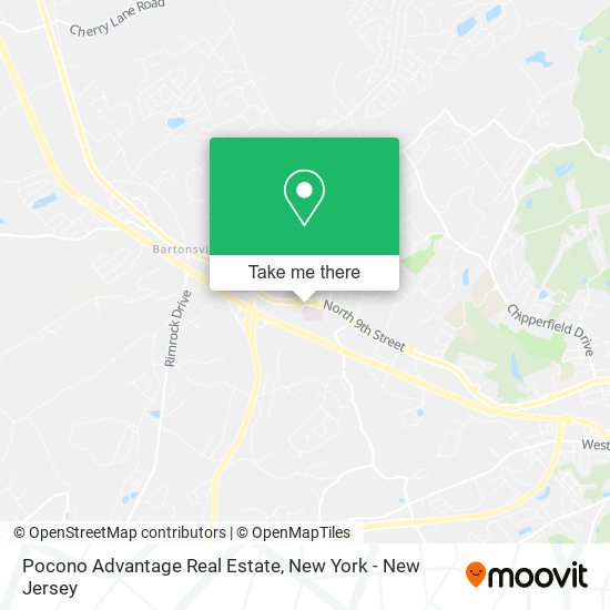 Pocono Advantage Real Estate map