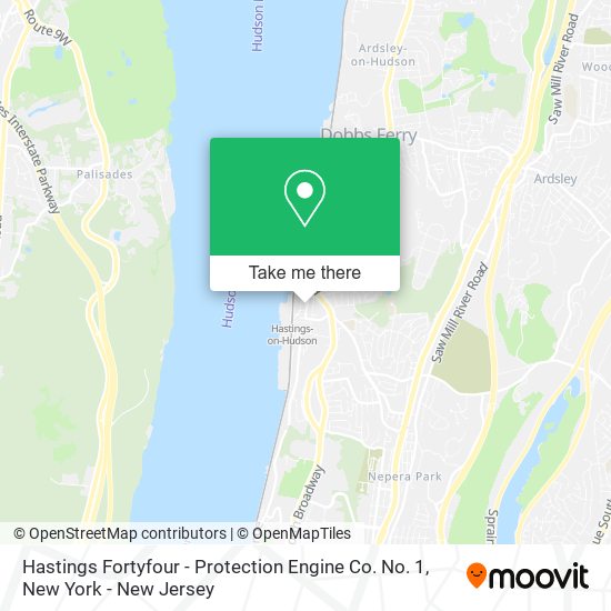 Mapa de Hastings Fortyfour - Protection Engine Co. No. 1