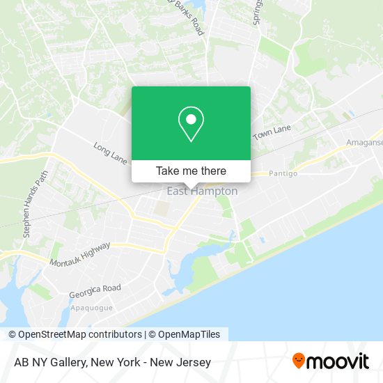 AB NY Gallery map