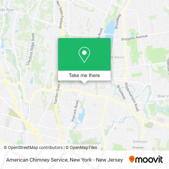 American Chimney Service map