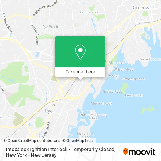 Intoxalock Ignition Interlock - Temporarily Closed map