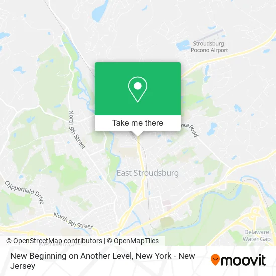 New Beginning on Another Level map