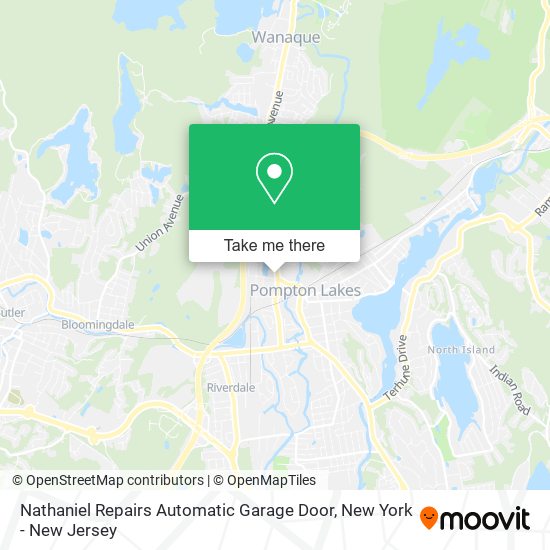 Nathaniel Repairs Automatic Garage Door map