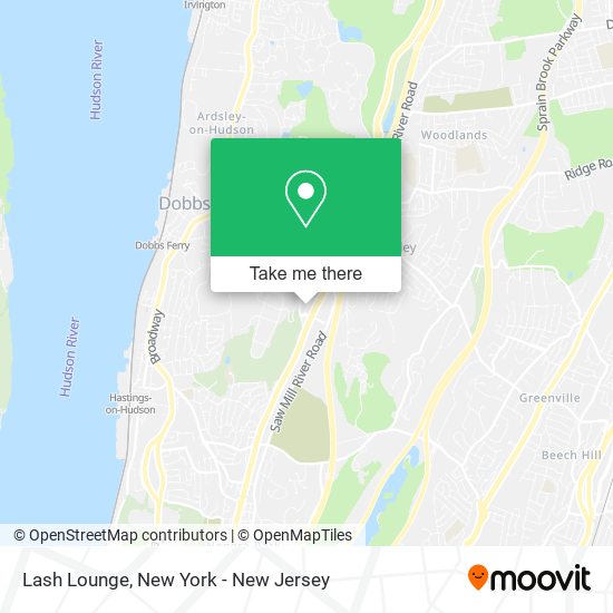 Lash Lounge map