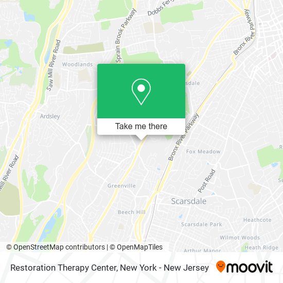 Restoration Therapy Center map