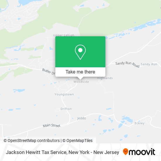 Mapa de Jackson Hewitt Tax Service