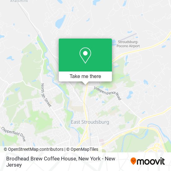 Brodhead Brew Coffee House map
