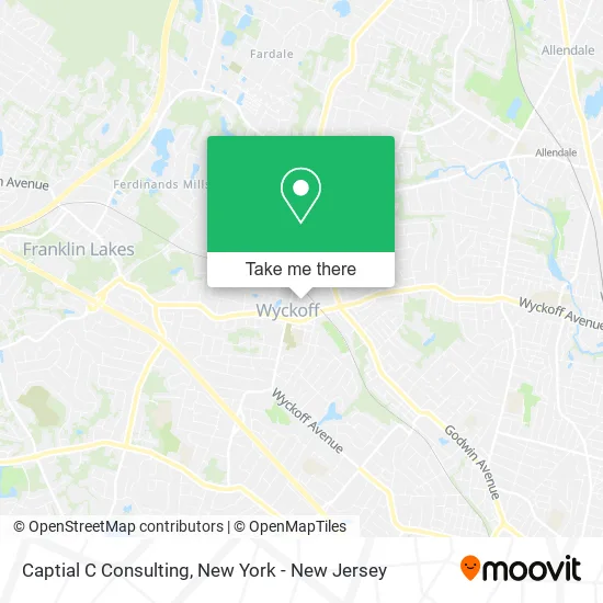 Mapa de Captial C Consulting