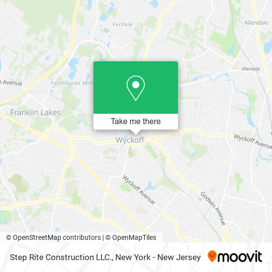 Mapa de Step Rite Construction LLC.