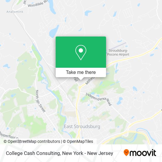 College Cash Consulting map