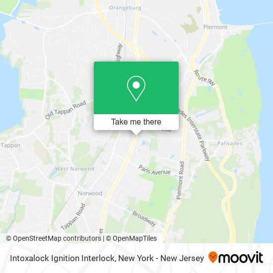 Intoxalock Ignition Interlock map