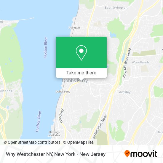 Mapa de Why Westchester NY