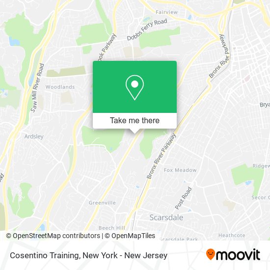 Cosentino Training map