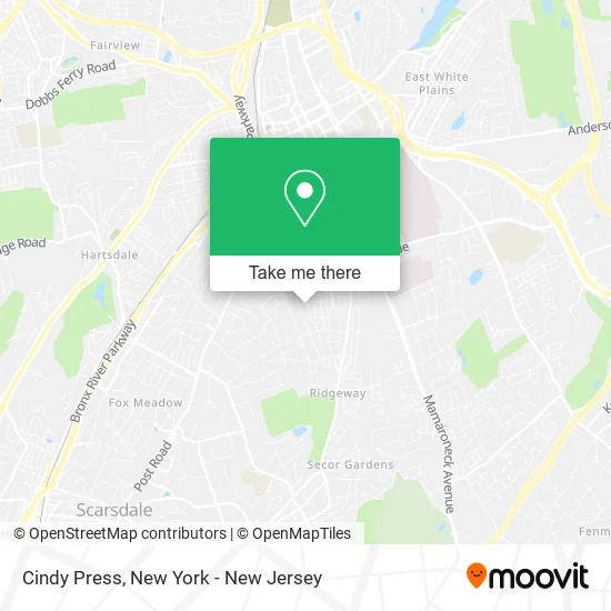 Cindy Press map