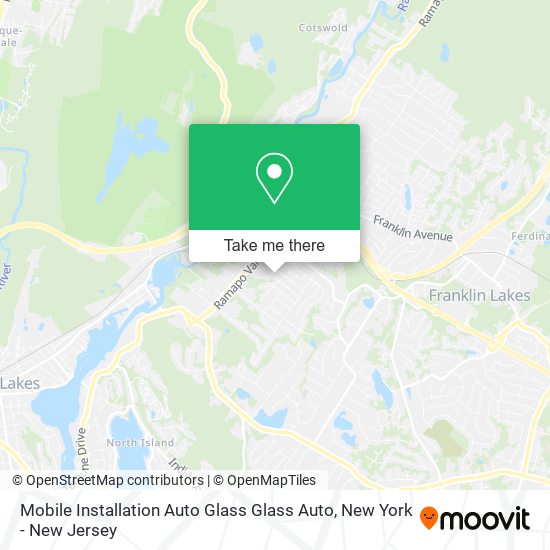 Mobile Installation Auto Glass Glass Auto map