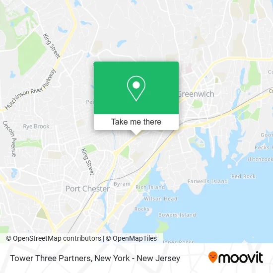 Tower Three Partners map