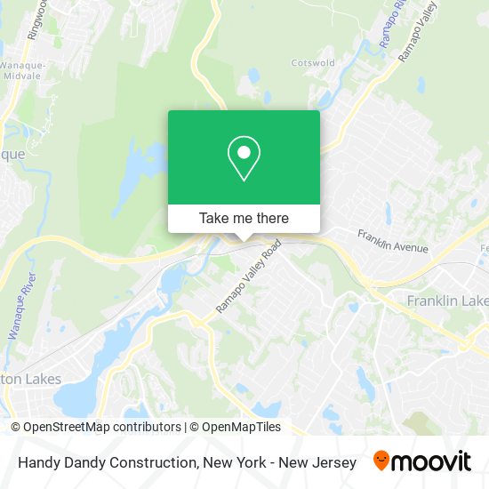 Mapa de Handy Dandy Construction