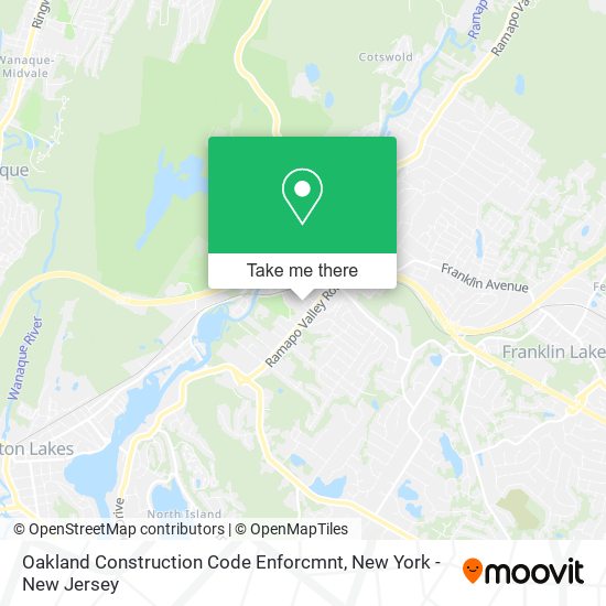 Oakland Construction Code Enforcmnt map