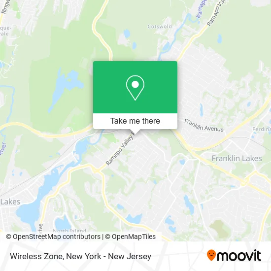 Wireless Zone map
