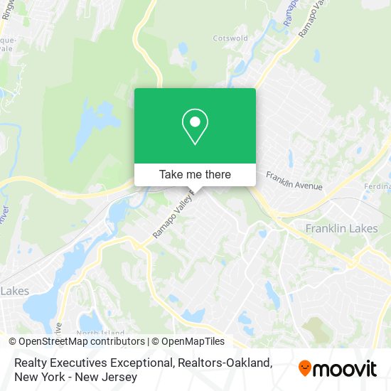 Mapa de Realty Executives Exceptional, Realtors-Oakland
