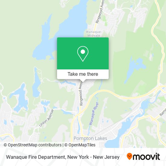 Mapa de Wanaque Fire Department