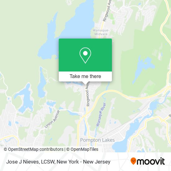 Mapa de Jose J Nieves, LCSW