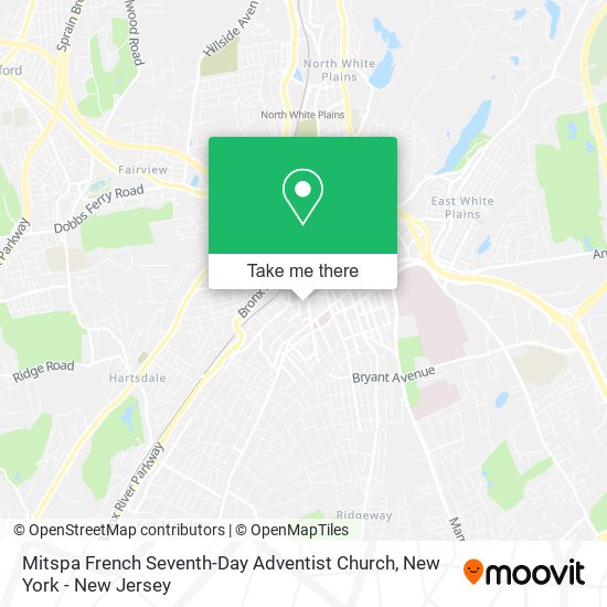 Mapa de Mitspa French Seventh-Day Adventist Church