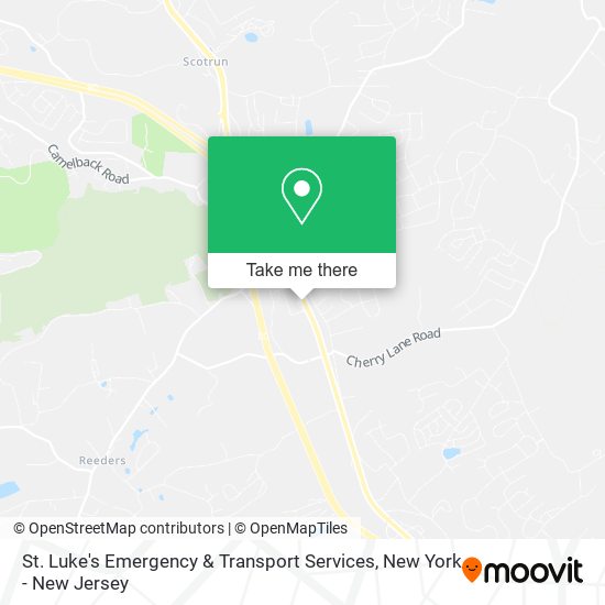 St. Luke's Emergency & Transport Services map