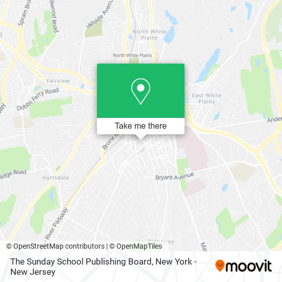 Mapa de The Sunday School Publishing Board