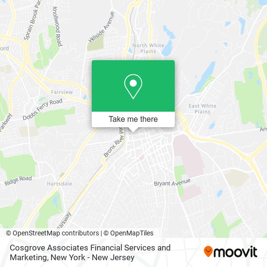 Mapa de Cosgrove Associates Financial Services and Marketing
