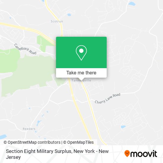Section Eight Military Surplus map