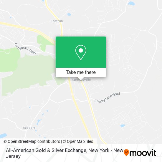 All-American Gold & Silver Exchange map