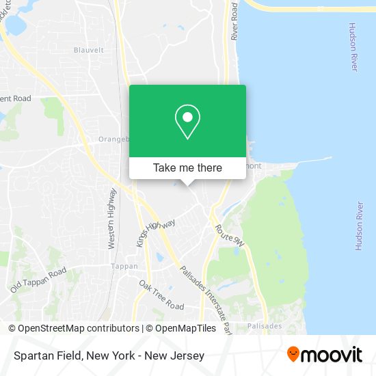 Spartan Field map